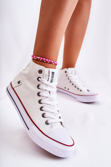 Women's High Sneakers Big Star DD274332 White 2