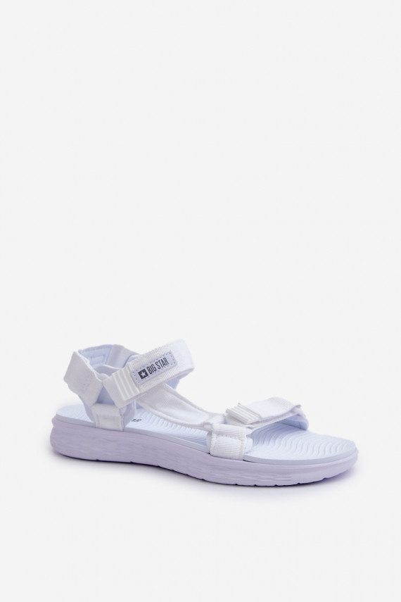 Women's Sandals Big Star White FF274A603