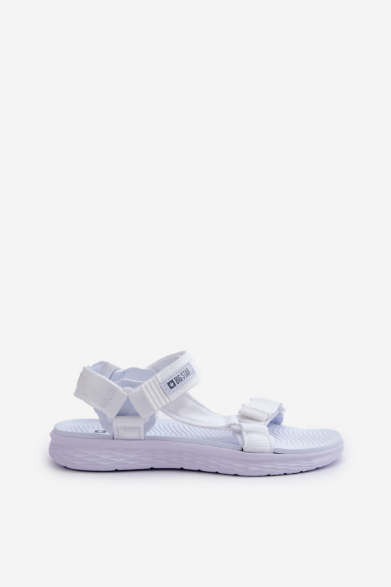 Women's Sandals Big Star White FF274A603