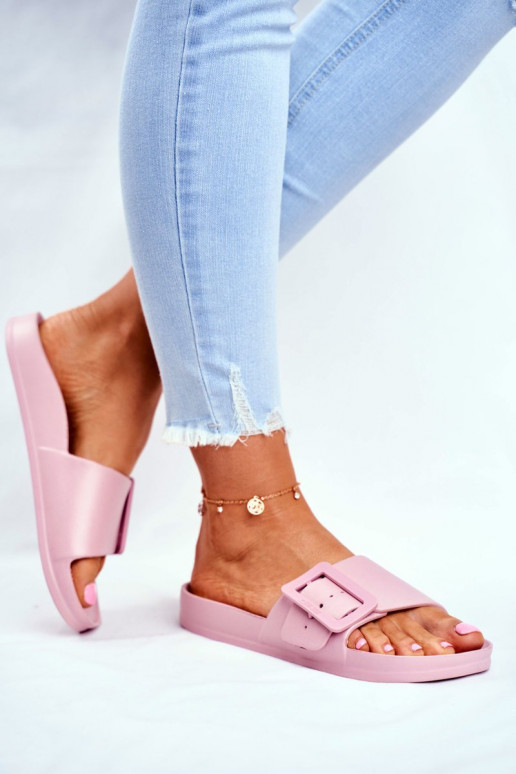 Women's Slides Big Star Pink FF274A389