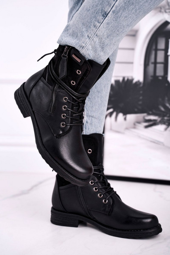 Women's Boots Black Perfecto