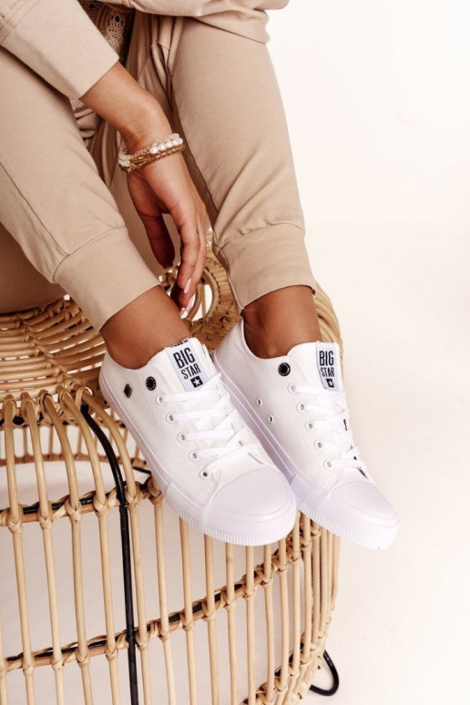 Women's Classic Sneakers BIG STAR AA274010 White