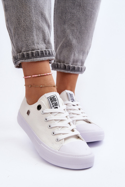 Women's Classic Sneakers BIG STAR AA274010 White