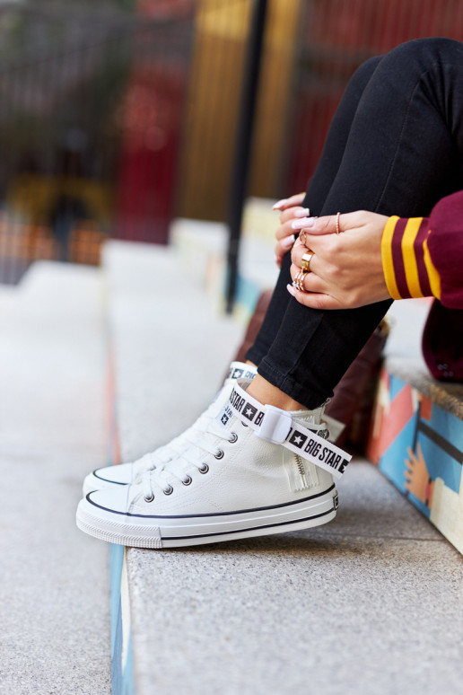 High Heeled Sneakers Big Star GG274027 White