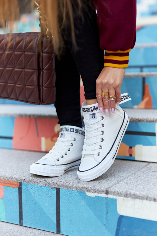 High Heeled Sneakers Big Star GG274027 White