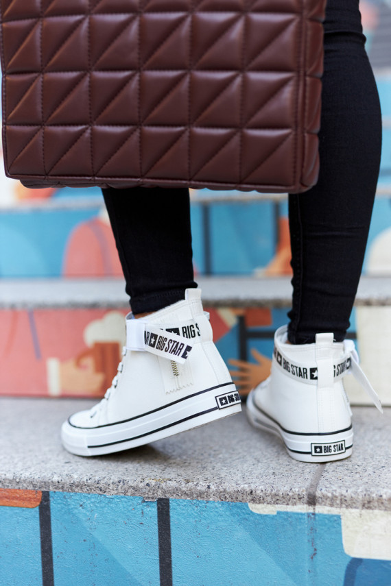 High Heeled Sneakers Big Star GG274027 White