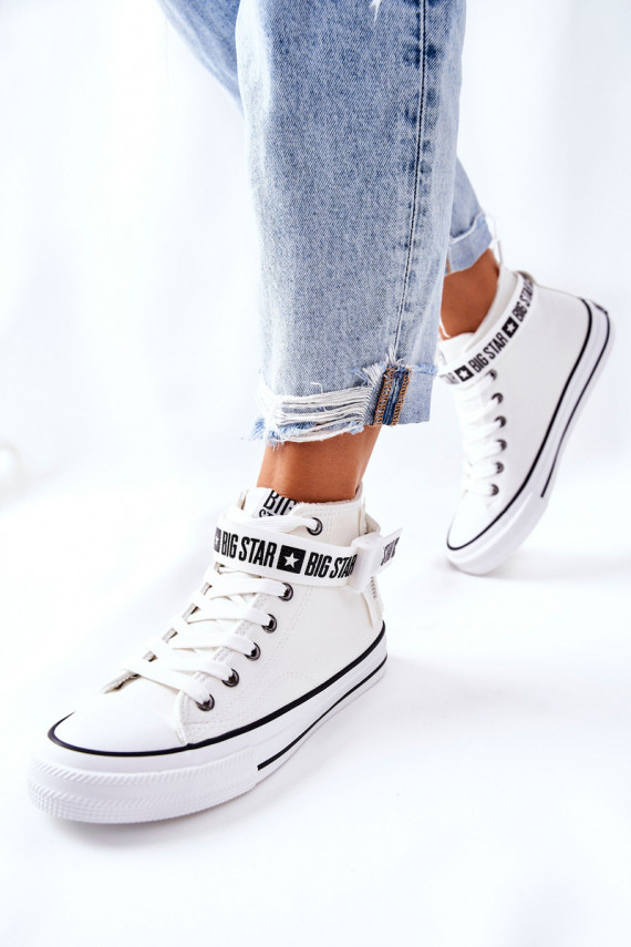 High Heeled Sneakers Big Star GG274027 White