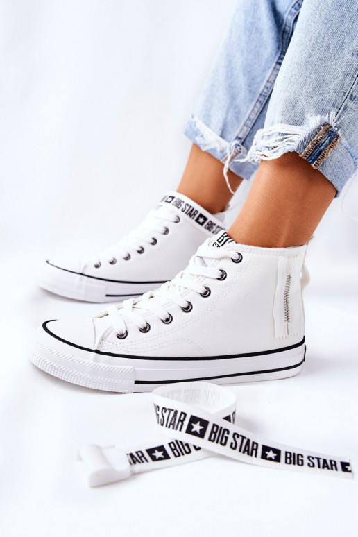 High Heeled Sneakers Big Star GG274027 White