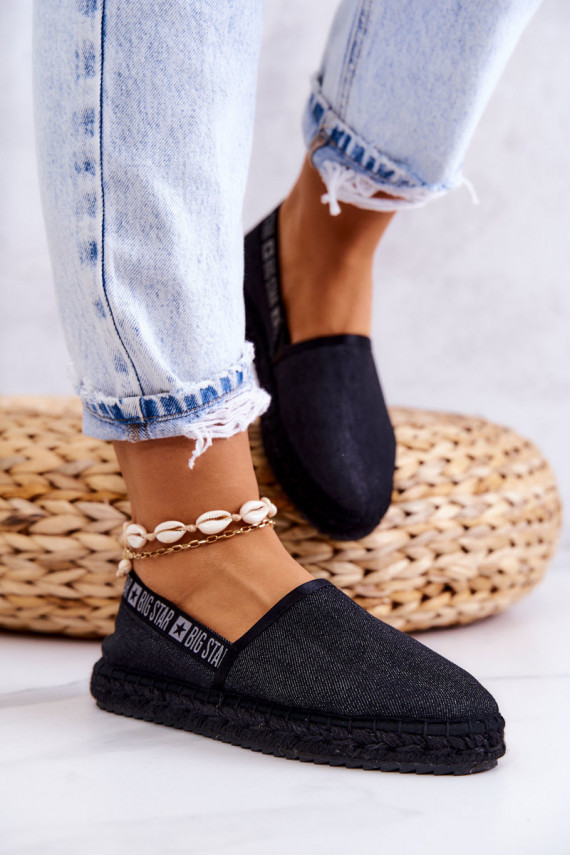 Slip-on espadrilles Big Star JJ274878 Black