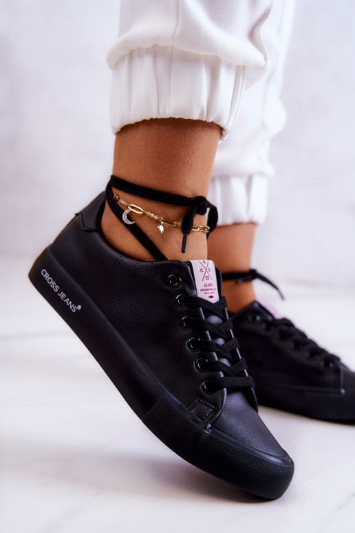 Women's Low Sneakers Cross Jeans JJ2R4054C Black
