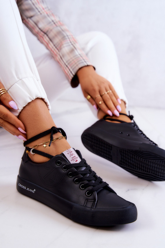 Women's Low Sneakers Cross Jeans JJ2R4054C Black