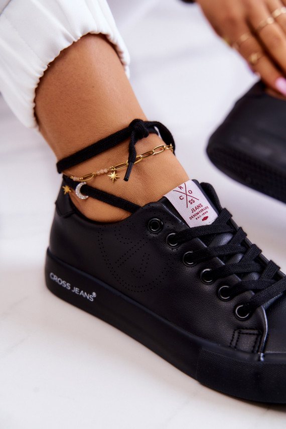 Women's Low Sneakers Cross Jeans JJ2R4054C Black
