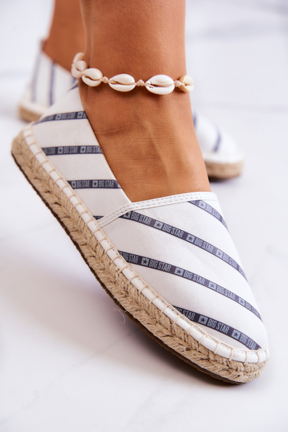Women's Classic Espadrilles Big Star JJ274959 White