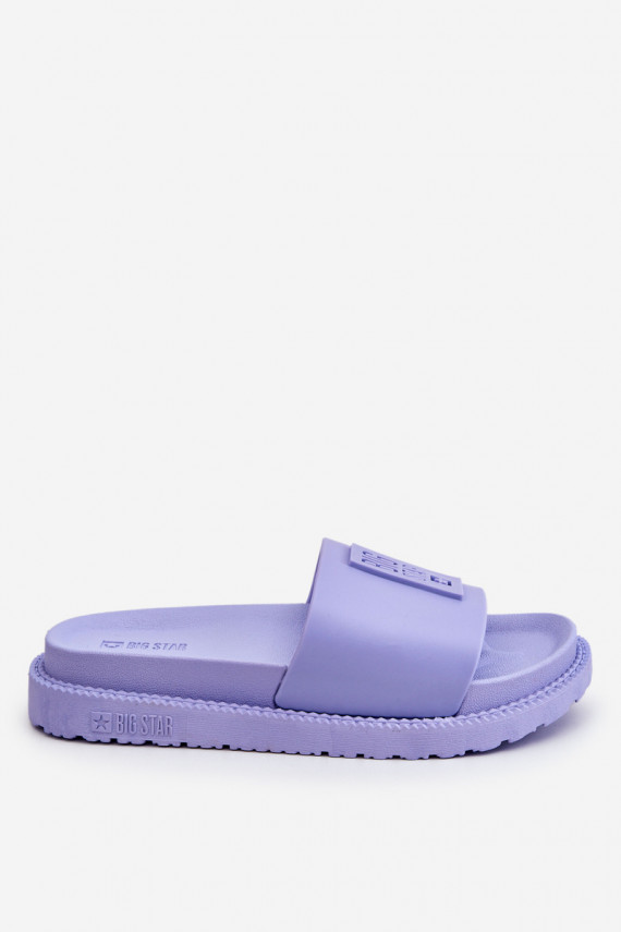 Women's Slippers Big Star LL274431 Light purple