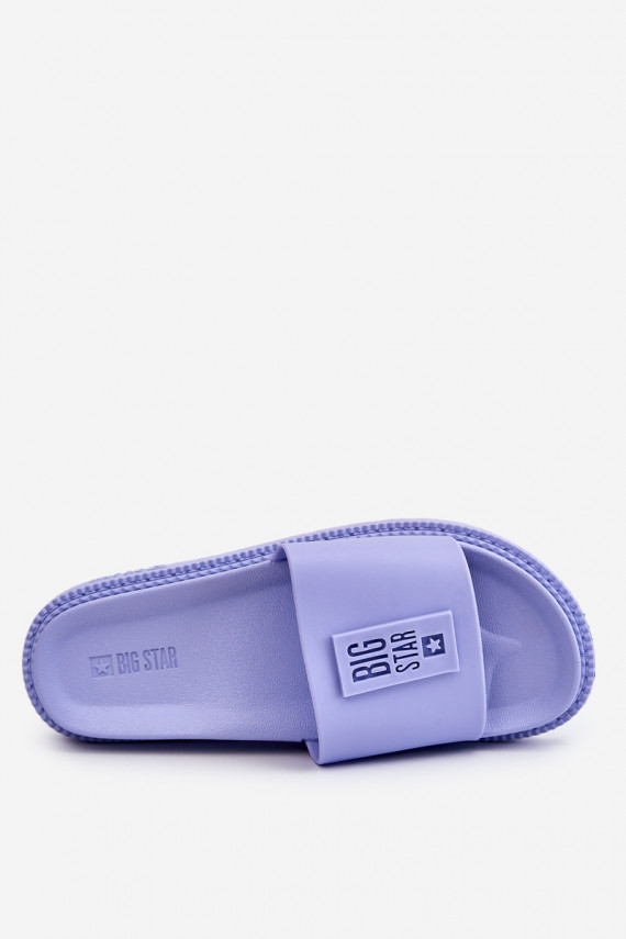 Women's Slippers Big Star LL274431 Light purple