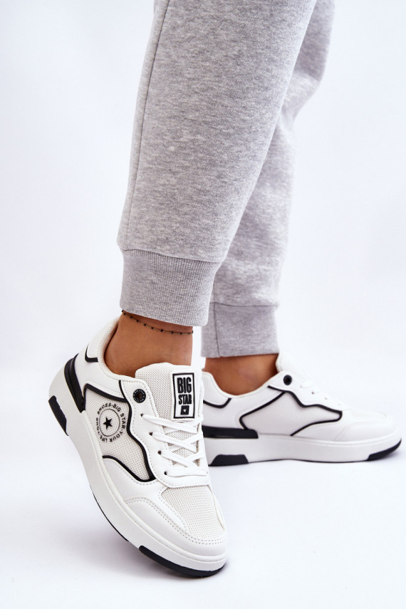 Women's Sports Shoes Big Star LL274440 Black and white