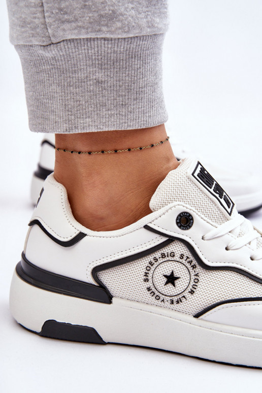 Women's Sports Shoes Big Star LL274440 Black and white