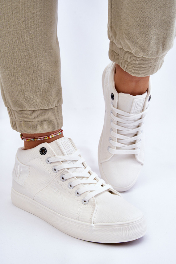 Women's Classic High Top Sneakers Big Star LL274002 White