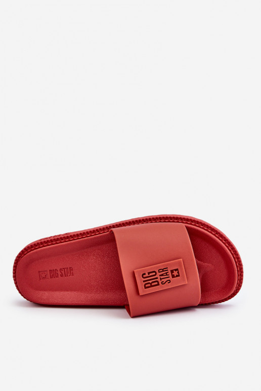 Women's Slippers Big Star LL274430 Red