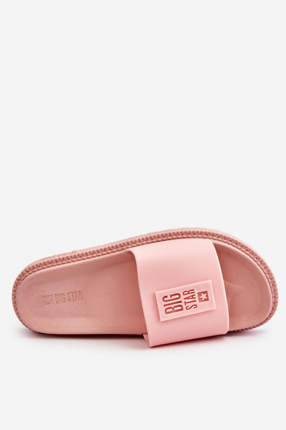 Women's Slippers Big Star LL274425 Light pink