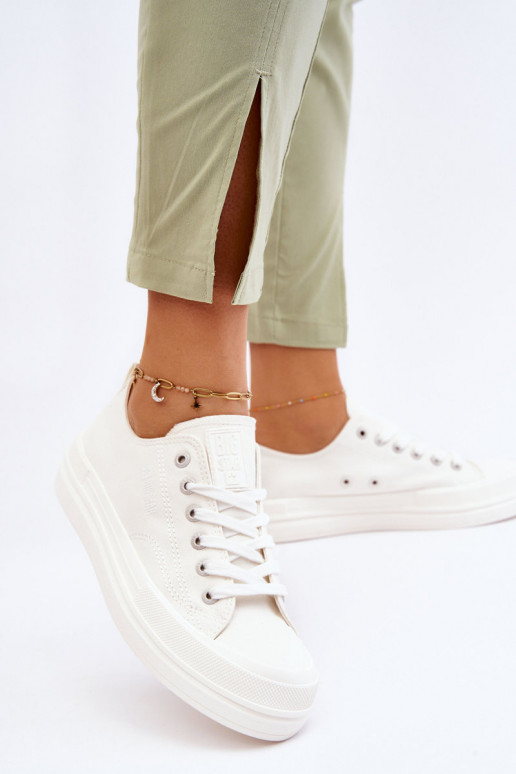 Big Star Low Lace-up Sneakers LL274968 White