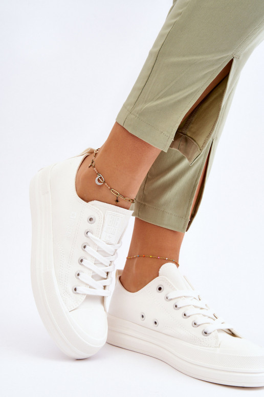 Big Star Low Lace-up Sneakers LL274968 White