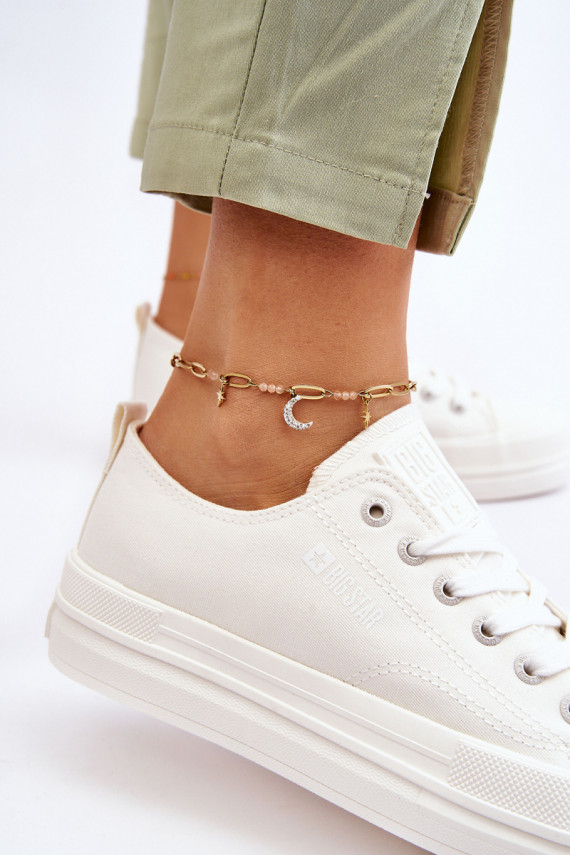 Big Star Low Lace-up Sneakers LL274968 White