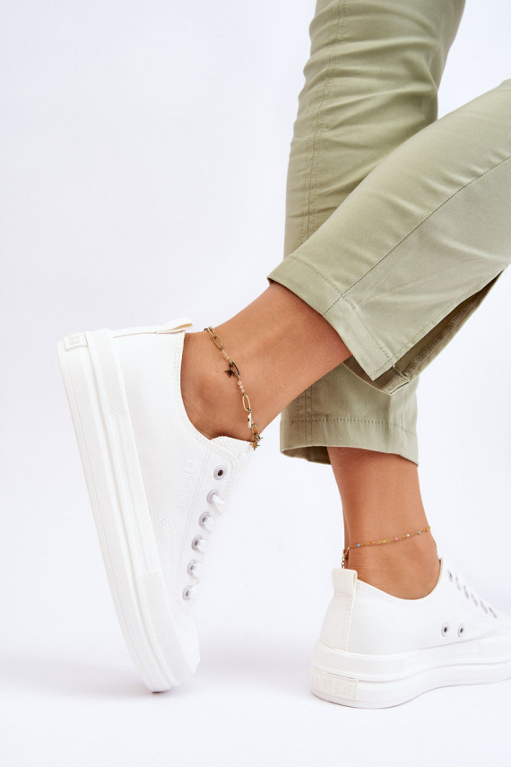 Big Star Low Lace-up Sneakers LL274968 White