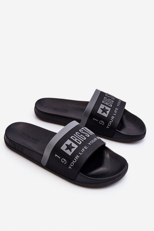 Women's Big Star Light Slippers LL274732 Black