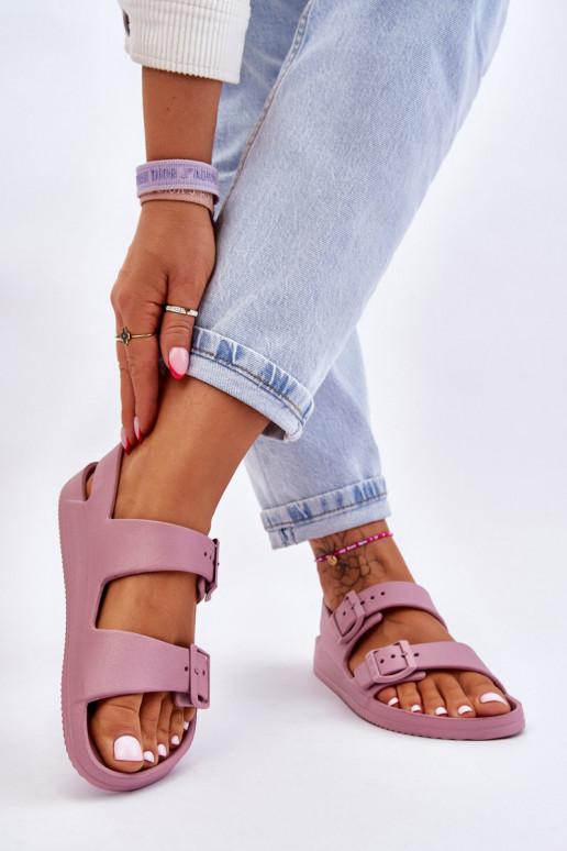 Women's Light Sandals Big Star LL274744 Purple