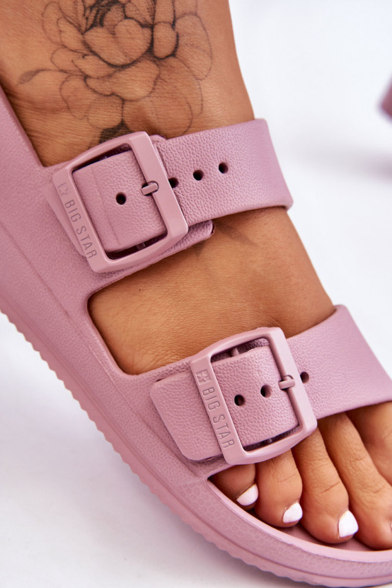 Women's Light Sandals Big Star LL274744 Purple