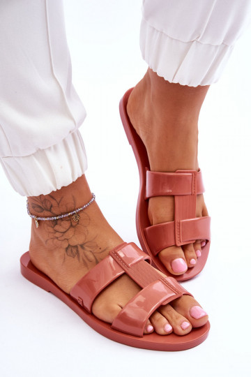 Fashionable Vegan Slippers ZAXY JJ285262 Dusty Pink 2
