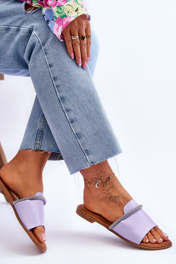 Elegant Flat Heels Violet Termen