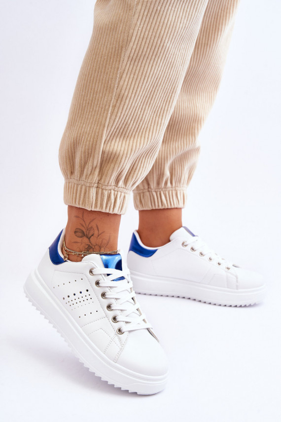 Women's Sport Shoes Blue and White Be First!