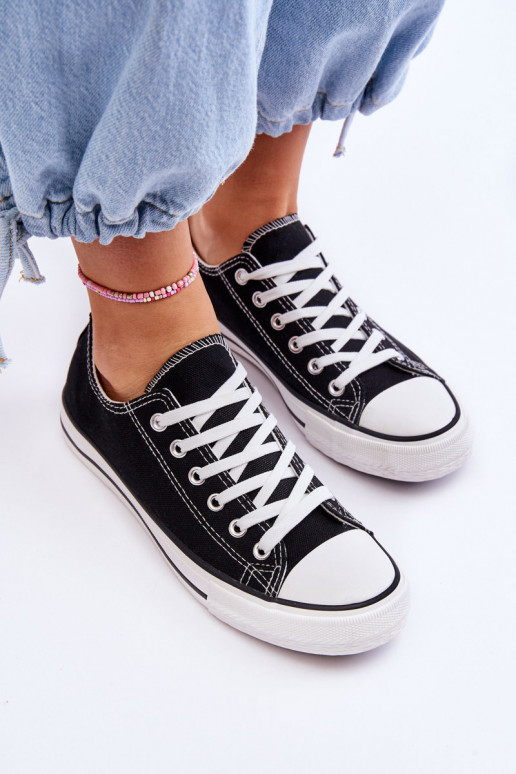 Classic Low Women's Sneakers Black Vegas