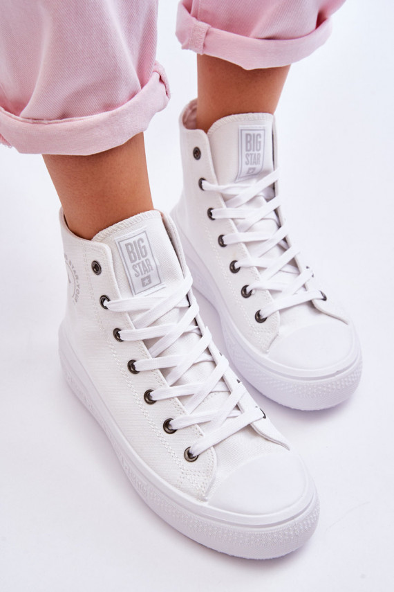 Women's High Sneakers Big Star LL274A183 White