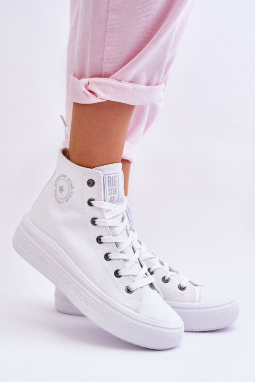 Women's High Sneakers Big Star LL274A183 White