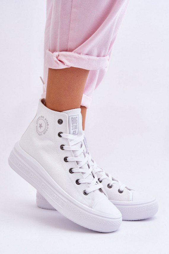 Women's High Sneakers Big Star LL274A183 White