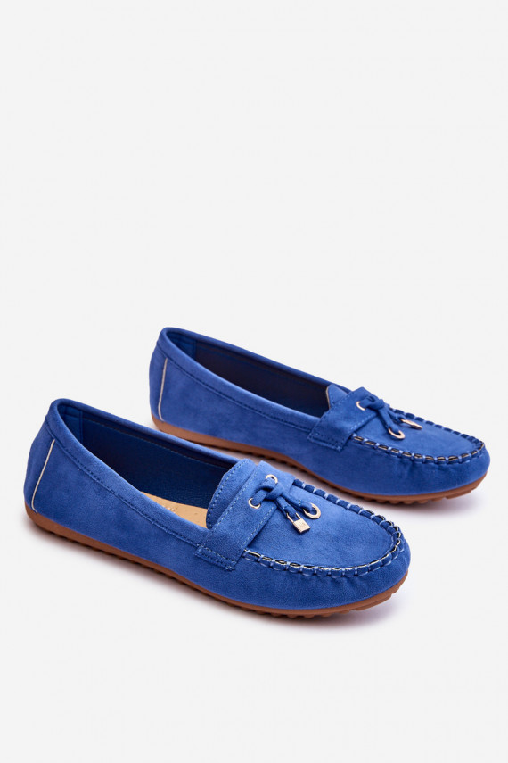 Classic Suede Loafers Blue Good Time