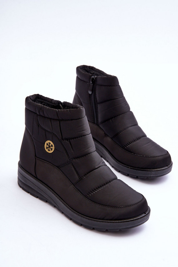 Women's Insulated Snow Boots Black Helis