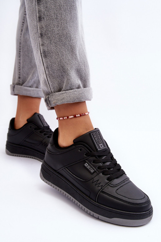 Women's Sporty Sneakers Big Star MM274353 Black