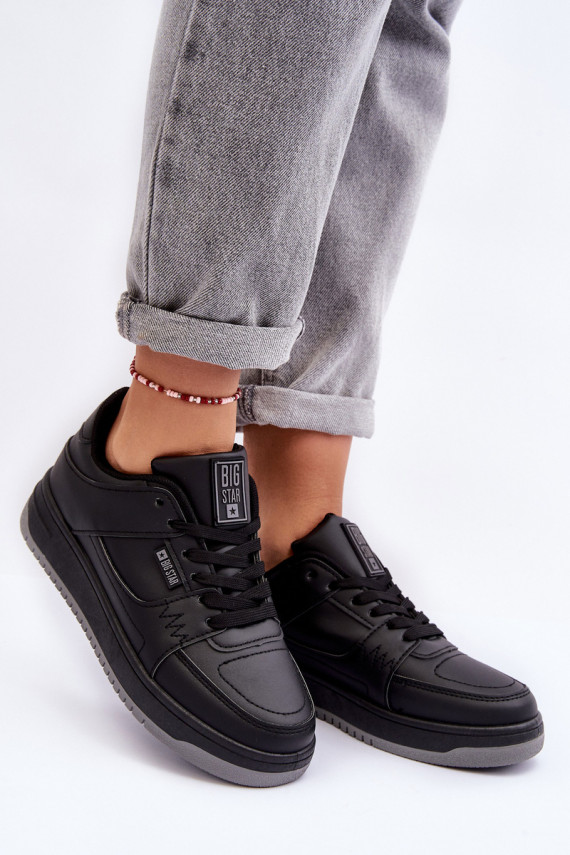 Women's Sporty Sneakers Big Star MM274353 Black
