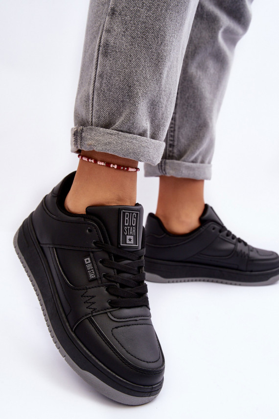 Women's Sporty Sneakers Big Star MM274353 Black
