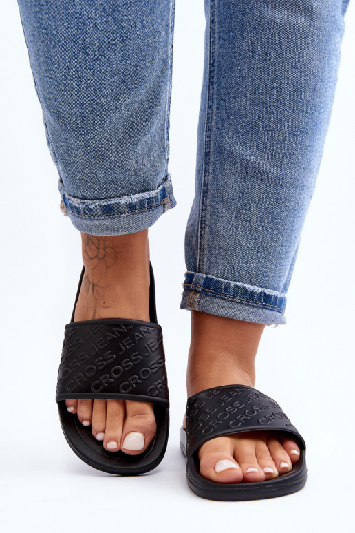 Women's Slippers Cross Jeans FF2R4153C Black