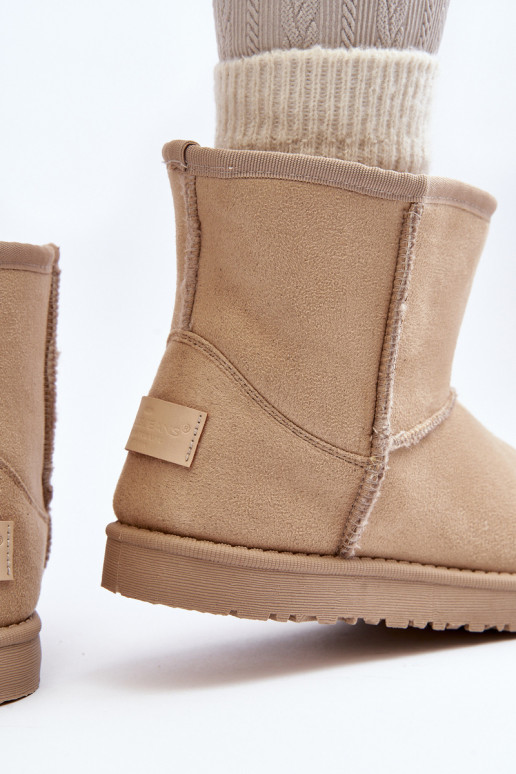 Women's Snow Boots Cross Jeans MM2R4023C Beige