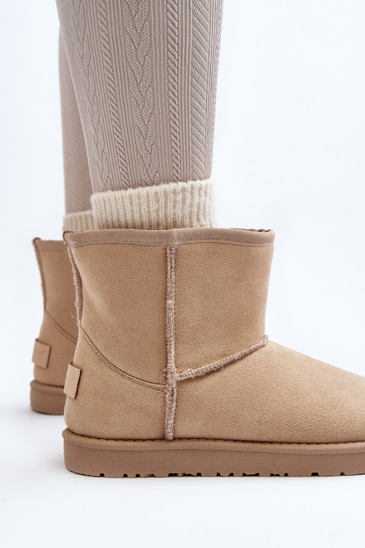 Women's Snow Boots Cross Jeans MM2R4023C Beige