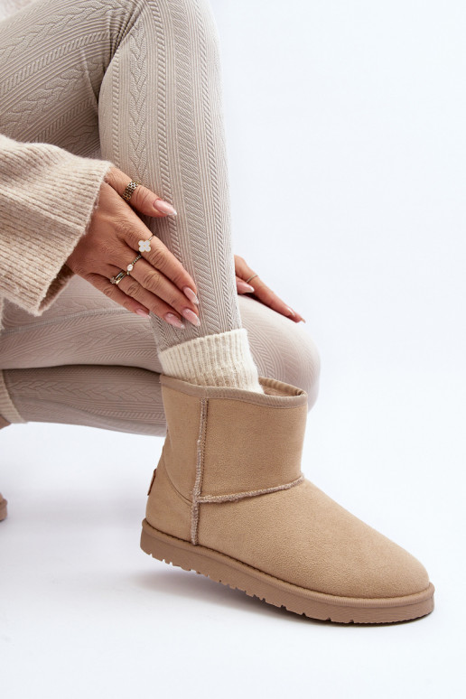 Women's Snow Boots Cross Jeans MM2R4023C Beige