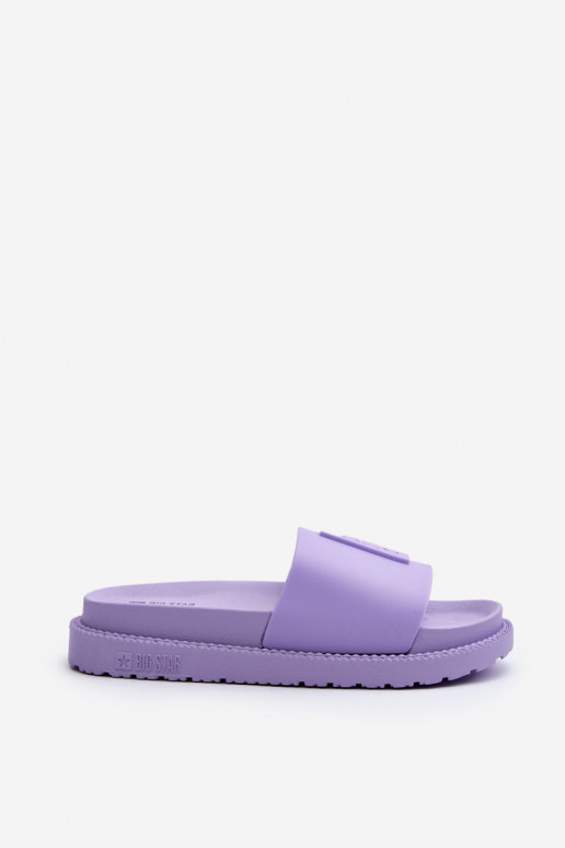 Women's sandals Big Star LL274426 Purple