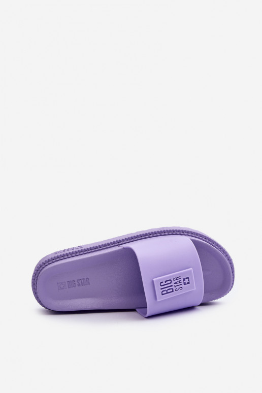 Women's sandals Big Star LL274426 Purple