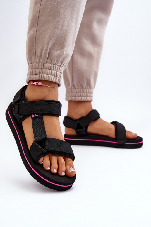 Women's Platform Sandals by Lee Cooper LCW-24-05-2751L Black